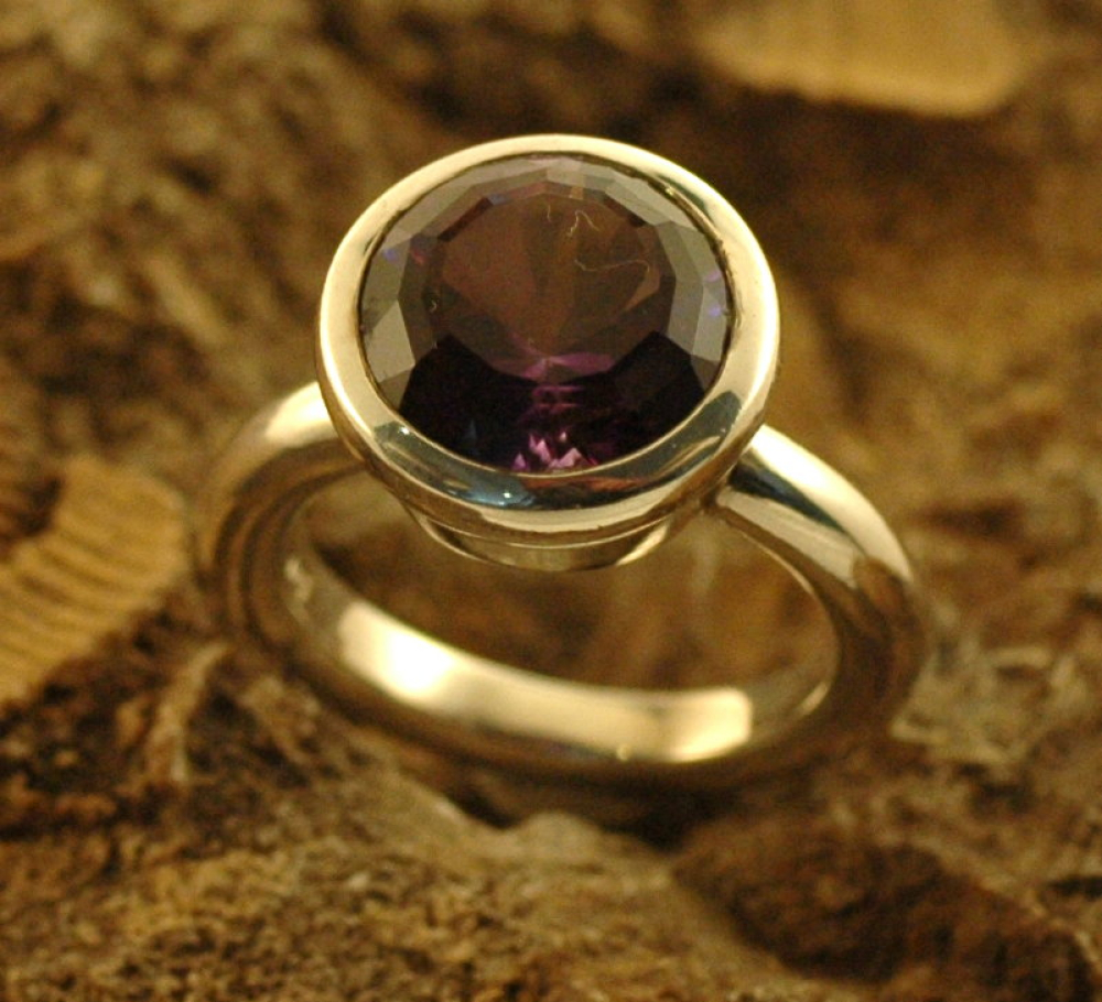 Amethyst-Ring Silber